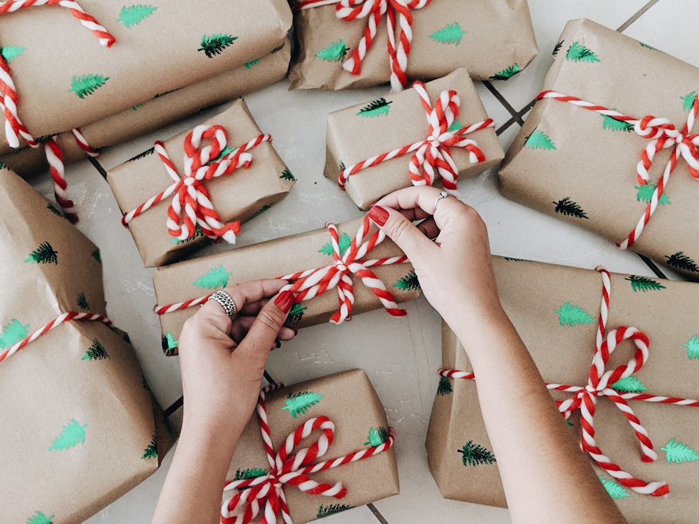 Christmas Wrapping Paper Stock Photo by ©thinglass 35054993