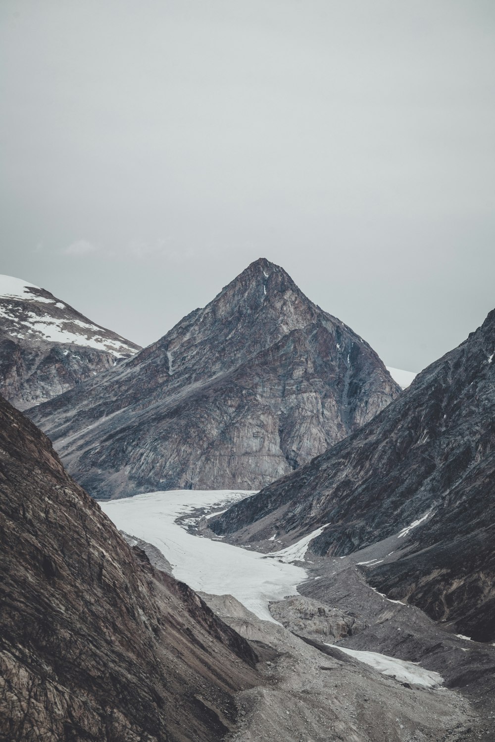 gray mountains