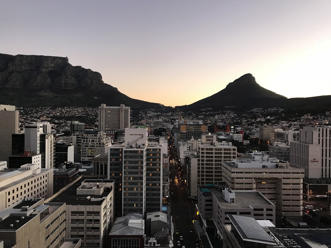 city during day, Sunset
