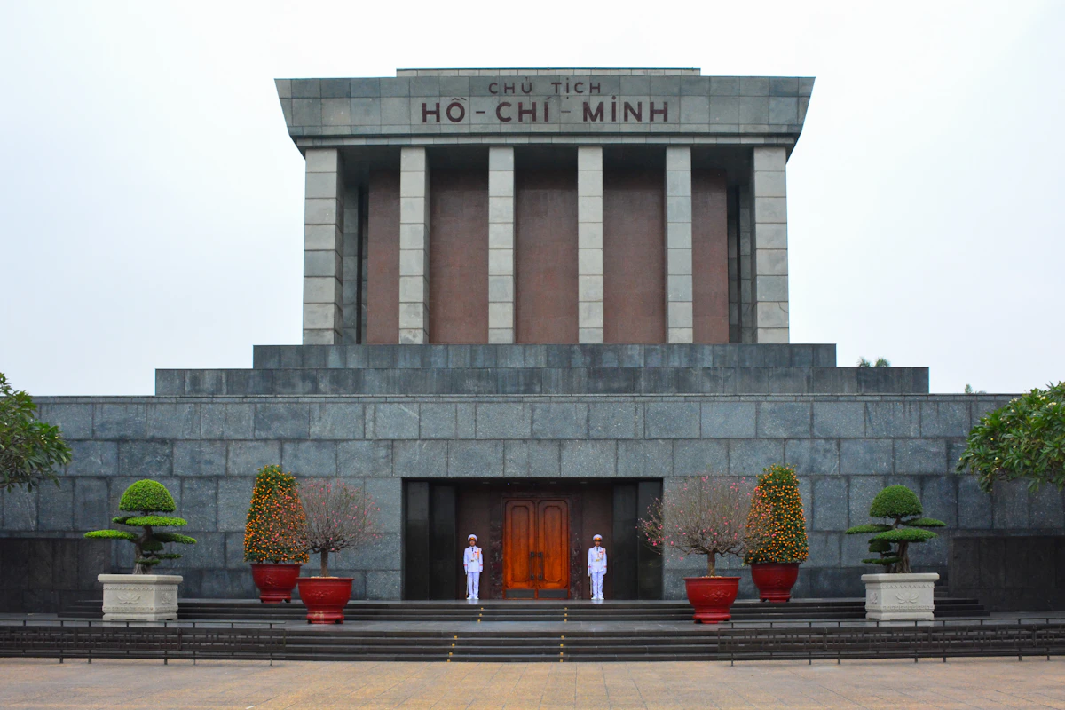 Ho Chi Minh Mausoleum in Ba Dinh Square, Hanoi