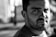 grayscale photo of man