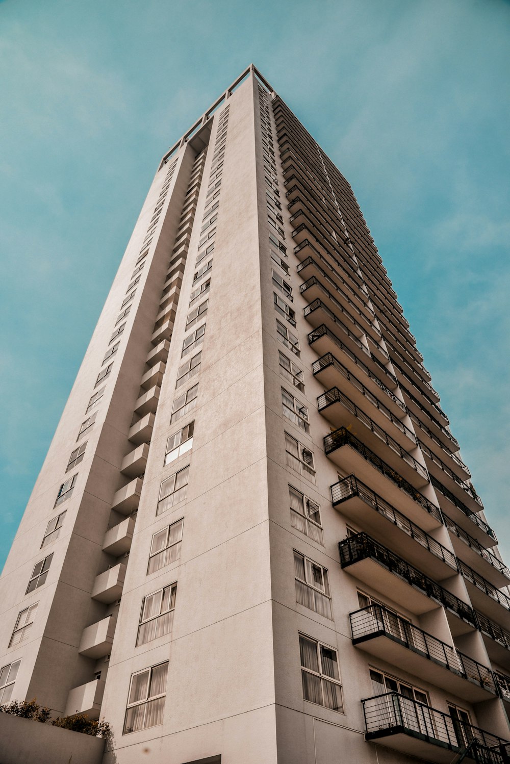 beige concrete building