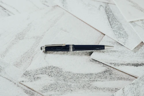 Legal Contract Signing Pen — Palmdale Personal Injury Attorneys, Palmdale CA