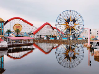 blue ferris wheel