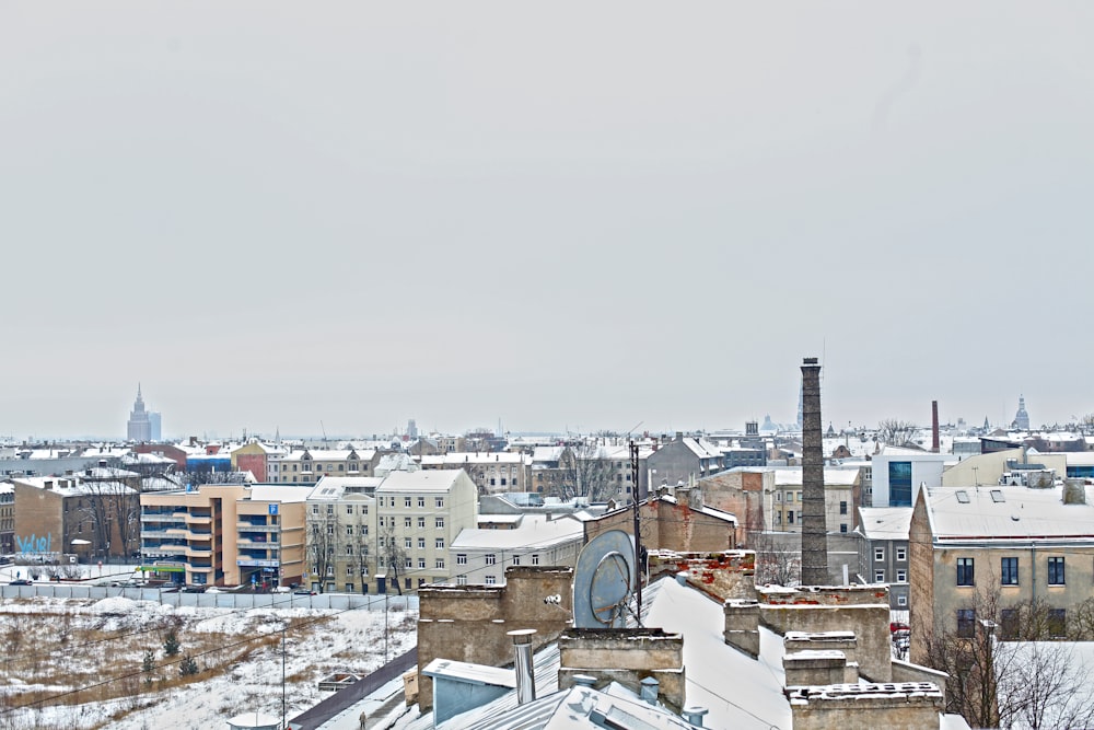 aerial view of buildings during daytime