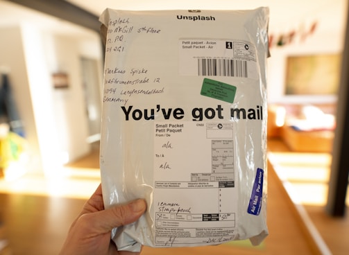 you've got mail-printed pack