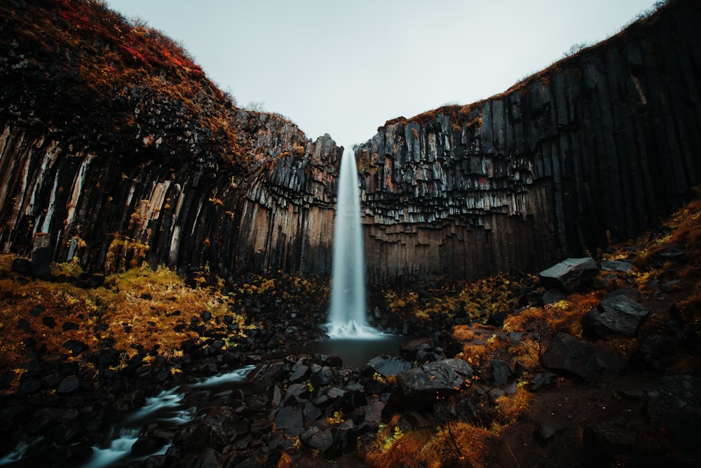 waterfalls during daytime