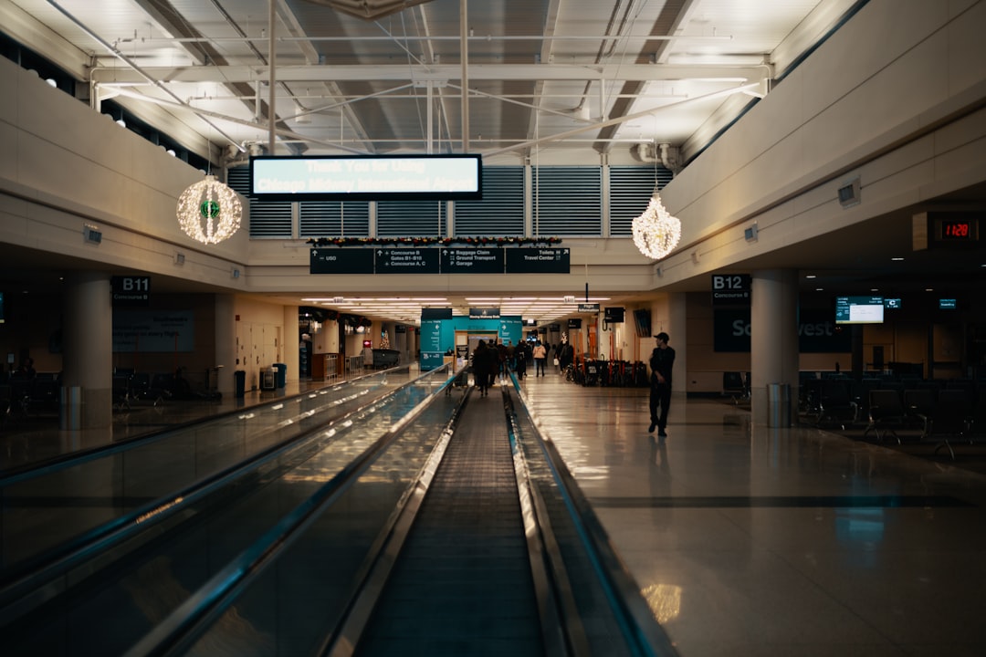 man walking inside the building