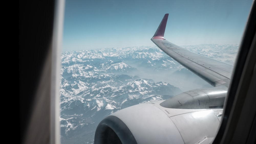 window plane view