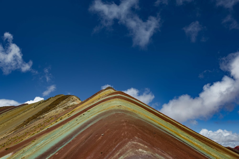 mountain range under blue sky during daytime