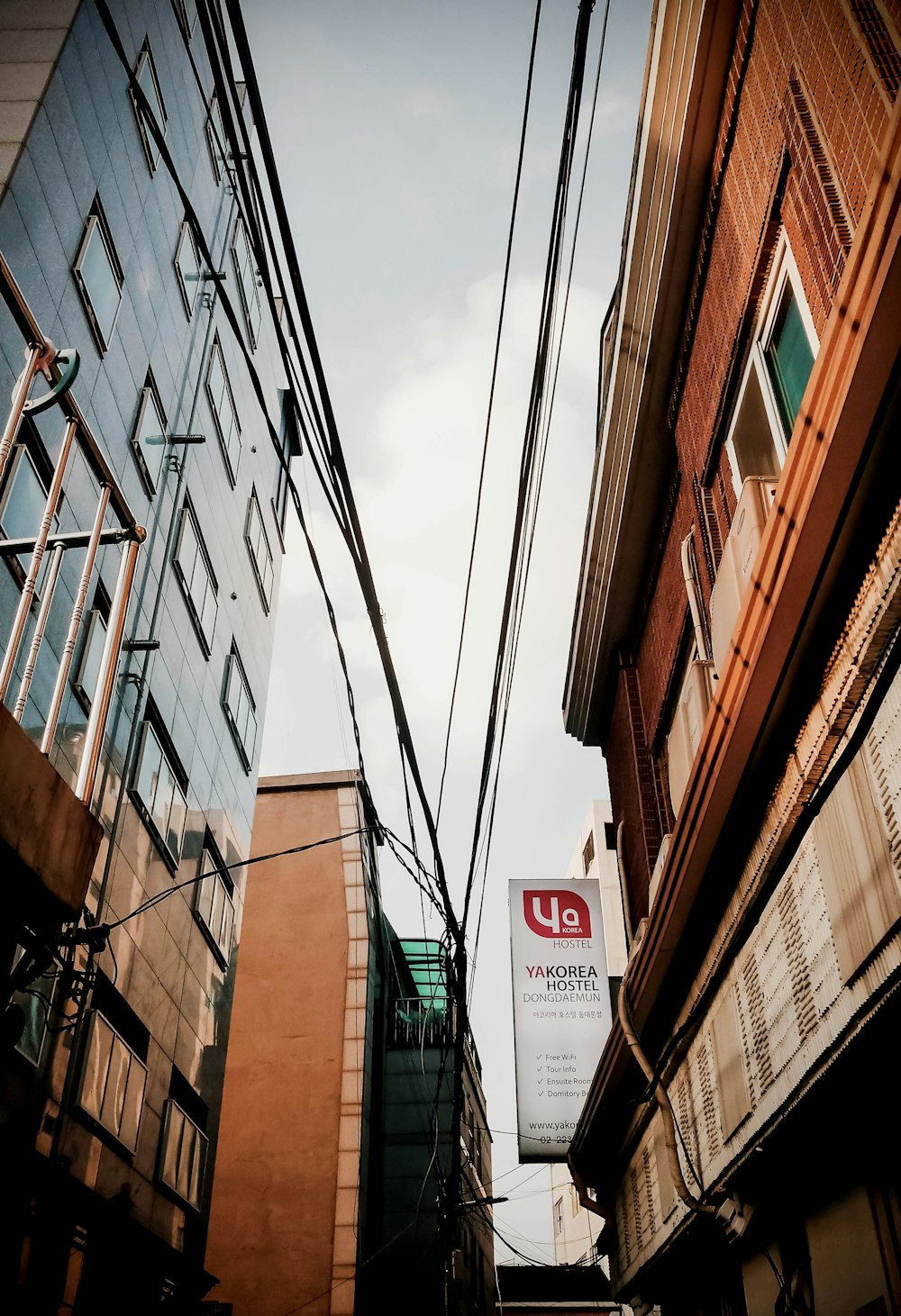 low-angle photo of buildings during daytime