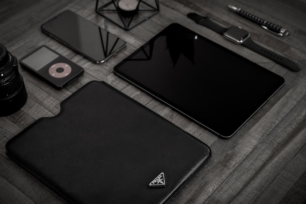 black iPad