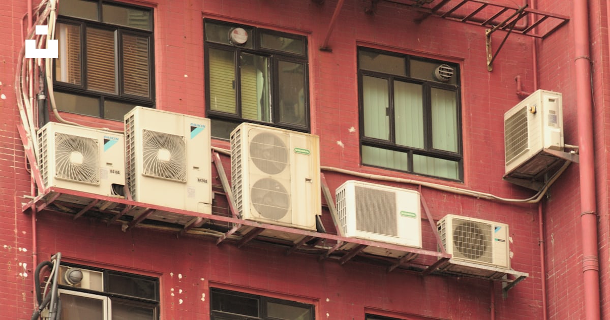 White AC condenser units photo – Free Hong kong Image on Unsplash