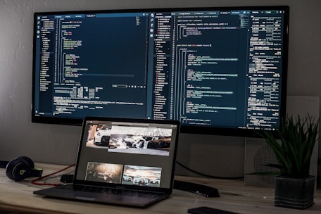 turned on laptop computer