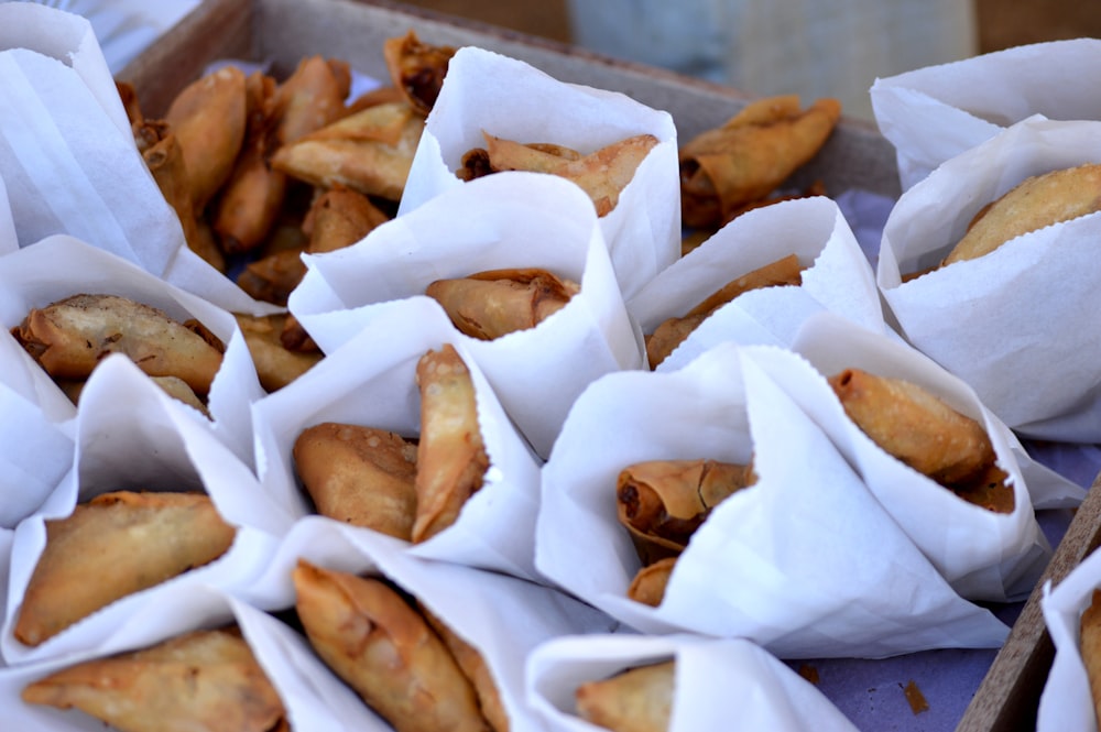 tray of fried \quesadillas