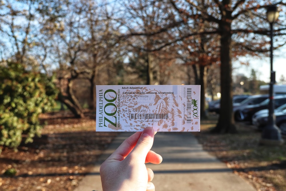 Philadelphia zoo ticket