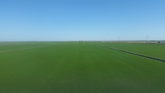 Open land with clear horizon and potential for investment development