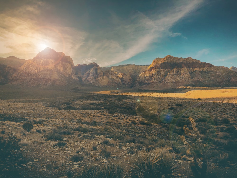 Foto de paisaje de montaña