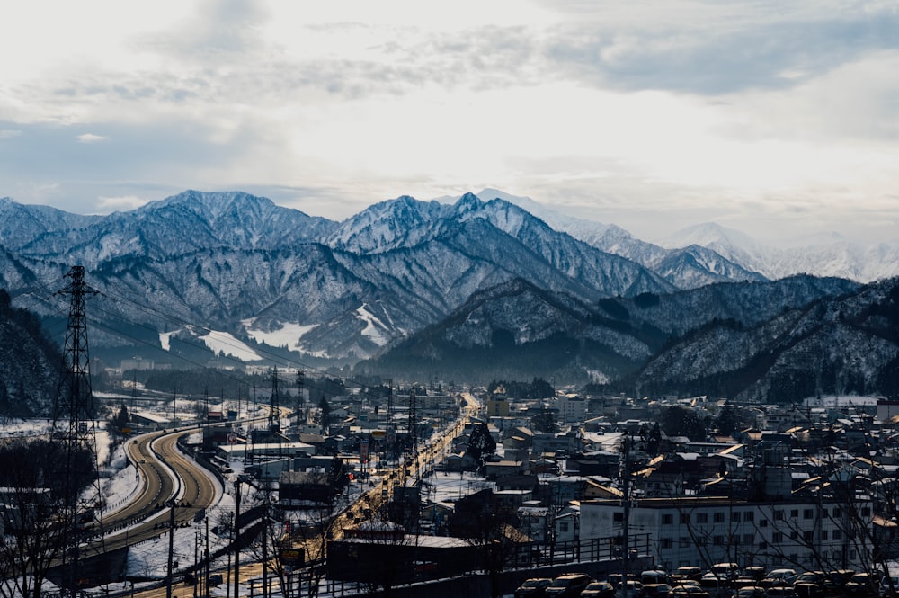 aerial view photography of city skyline