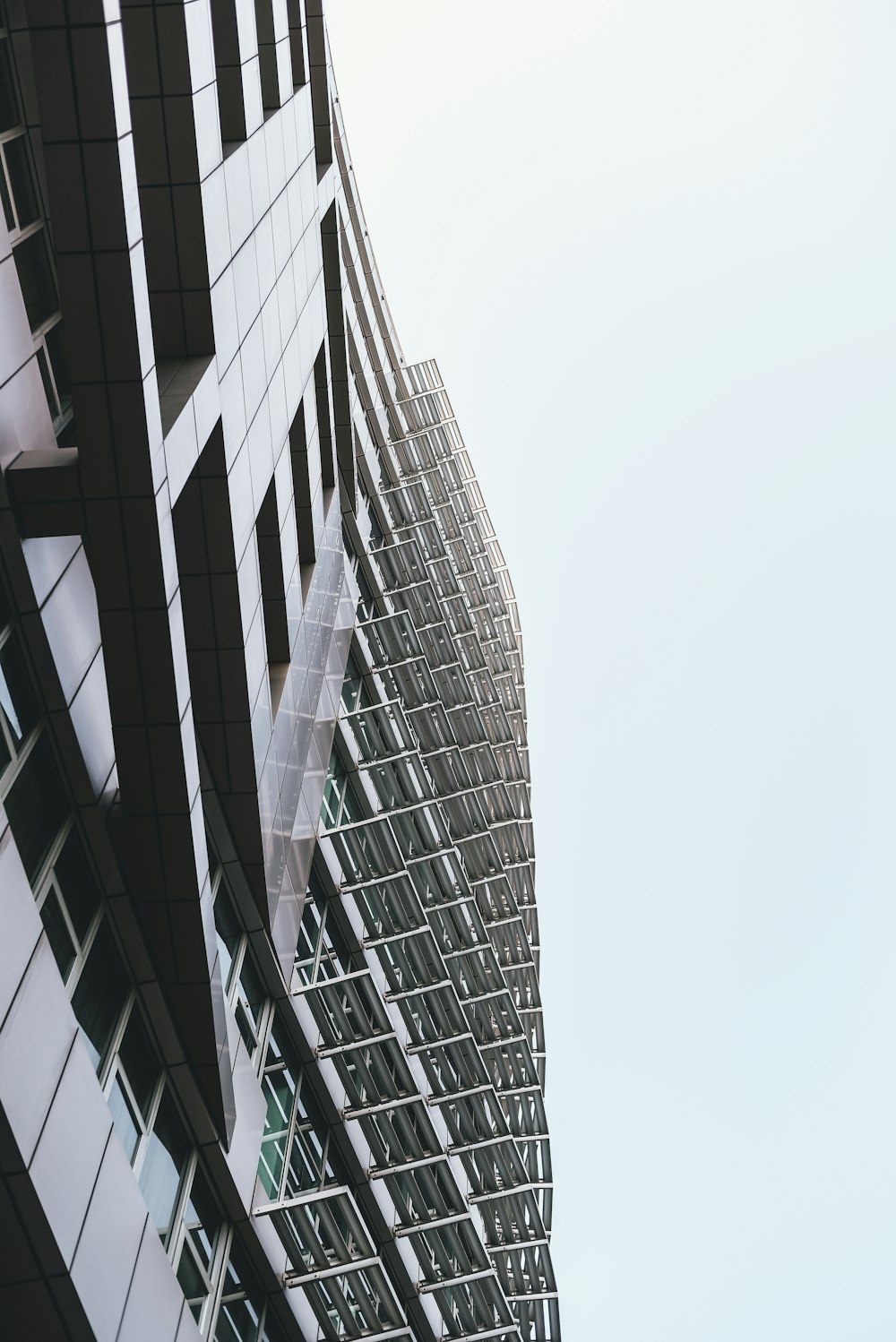 low angle photography of building