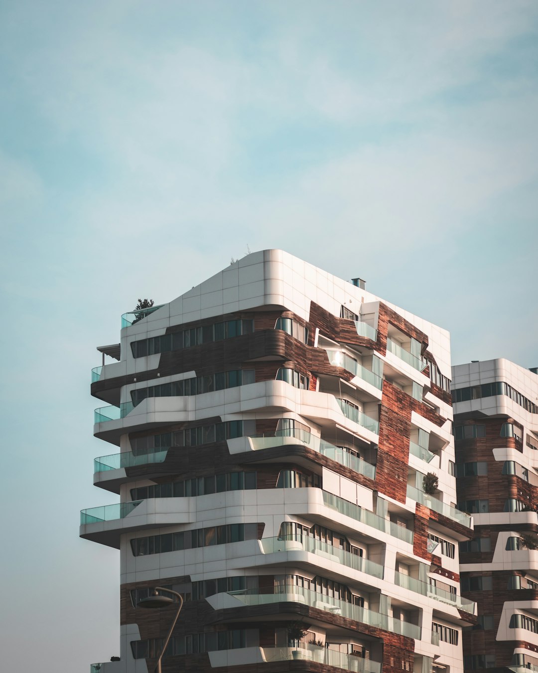 white and brown high-rise building