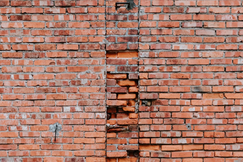 brown brick wall