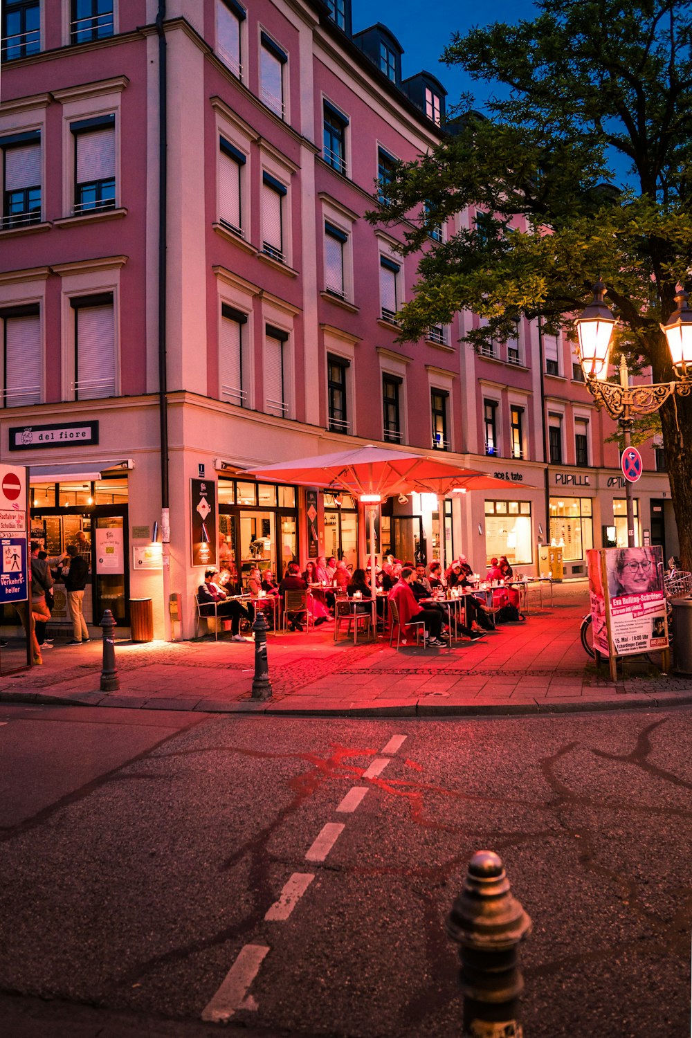 store at night