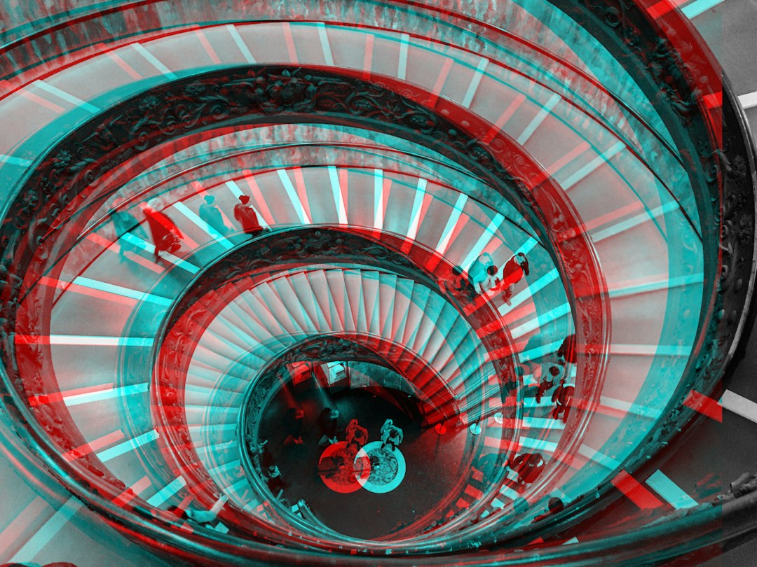 spiral concrete stairs,
