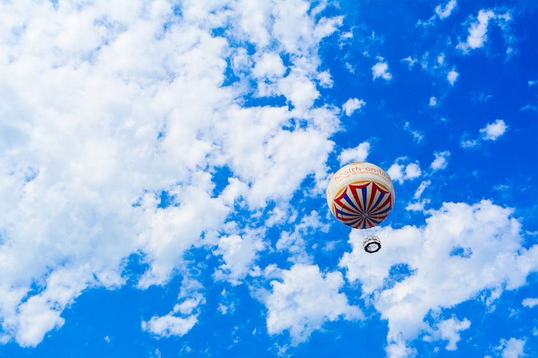 hot air balloon on air during daytime