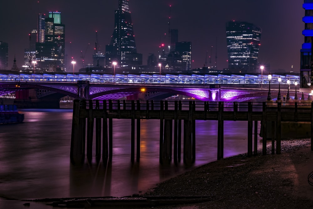 photo of bridge dock