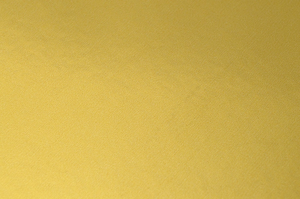 textile jaune en gros plan