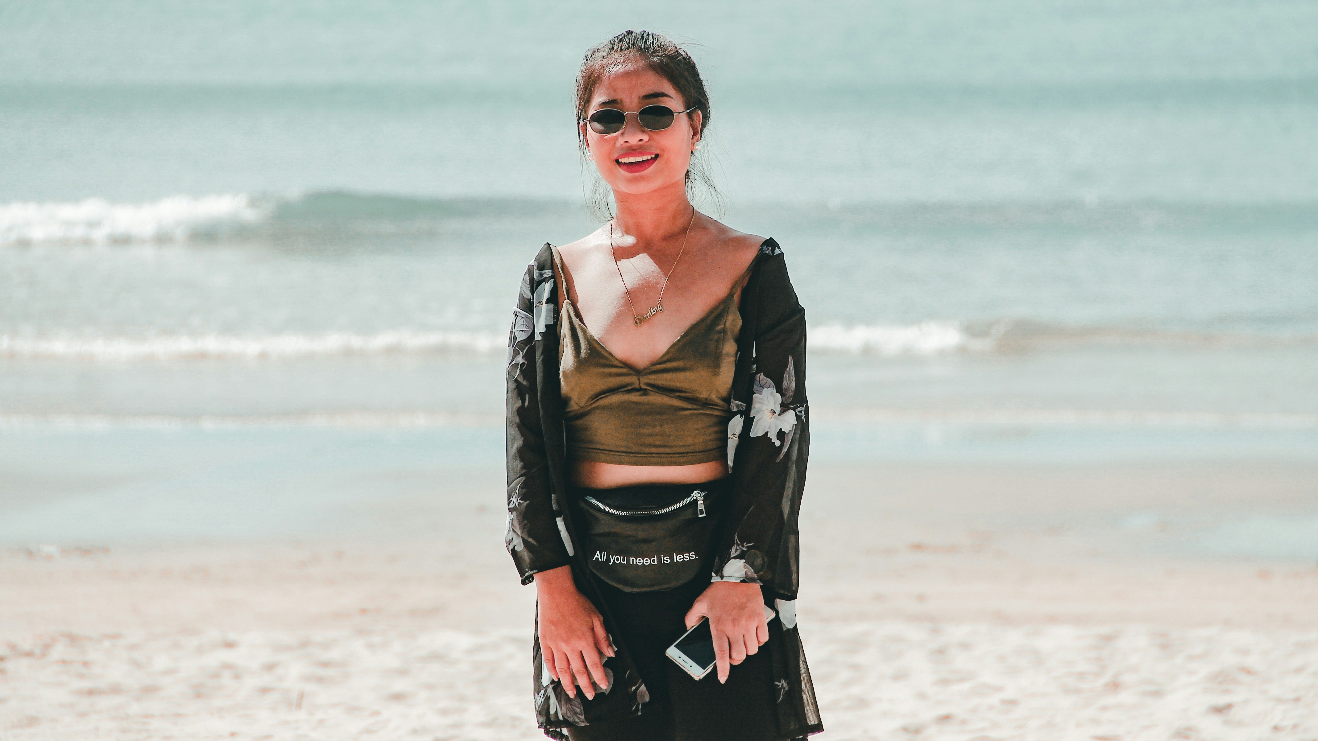 Portrait of Eva at San Vicente Long Beach
