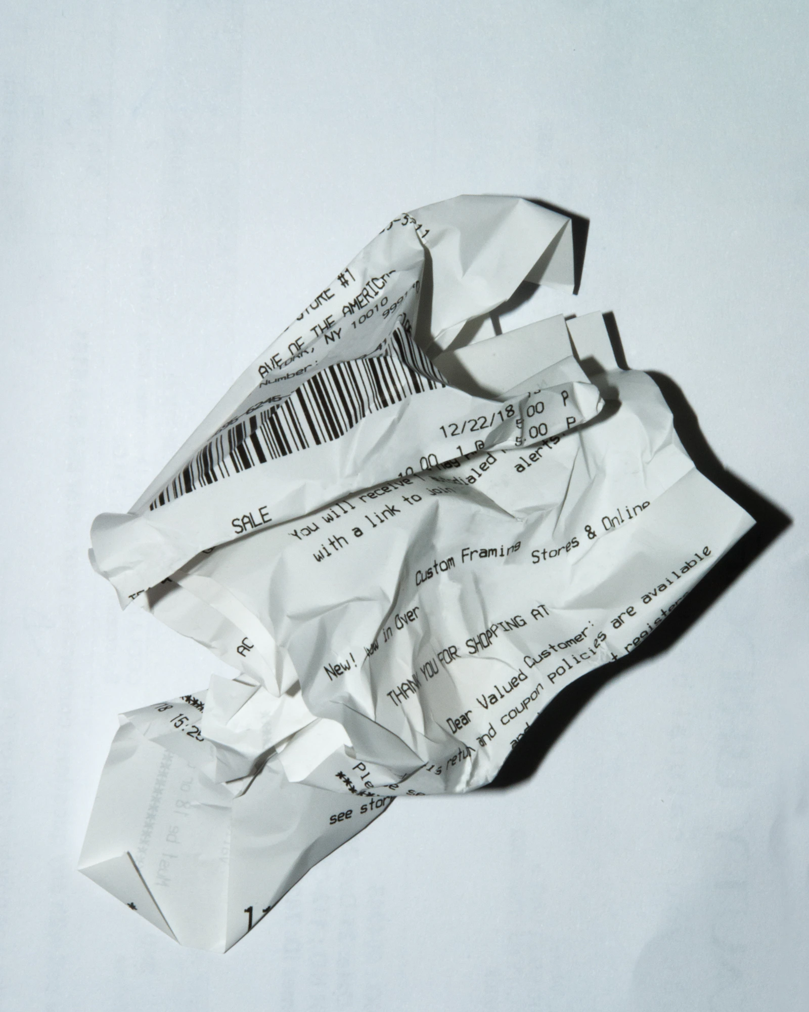 THE OLD RECEIPT