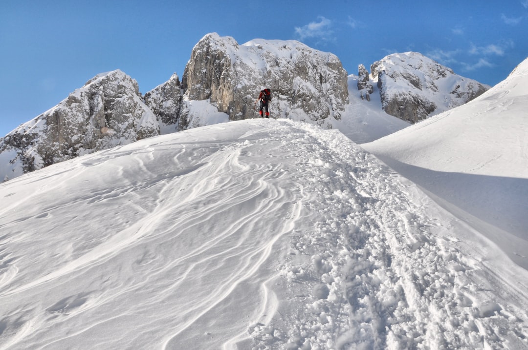 snow covered mountain