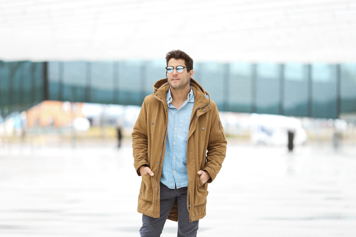 The Field Coat — Interior pocket detail
