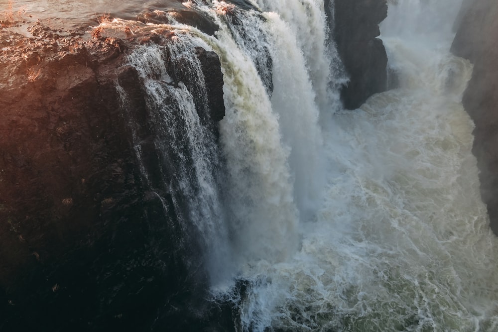 Victoria Falls during daytime