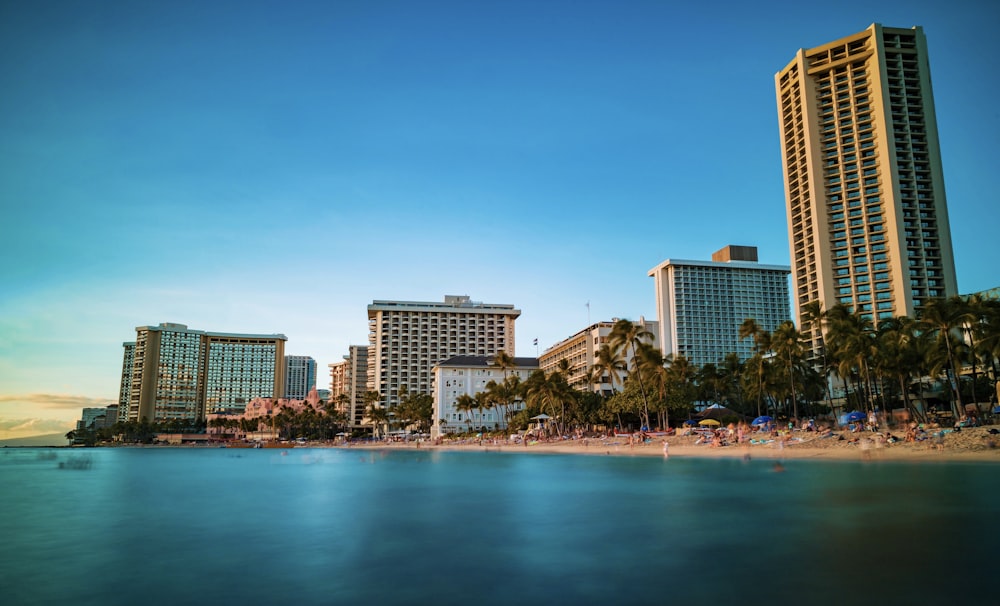 body of water and buildings