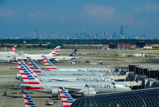 airplane on airport