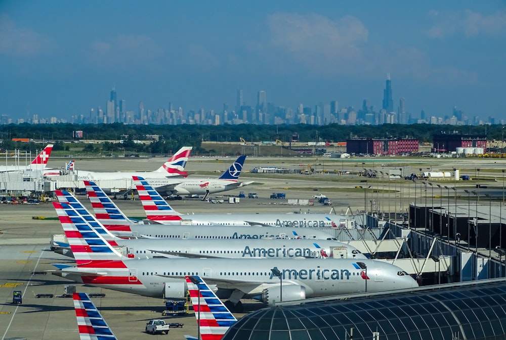 airplane on airport