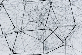 Web of connected nodes