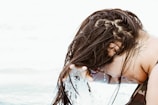woman in body of water