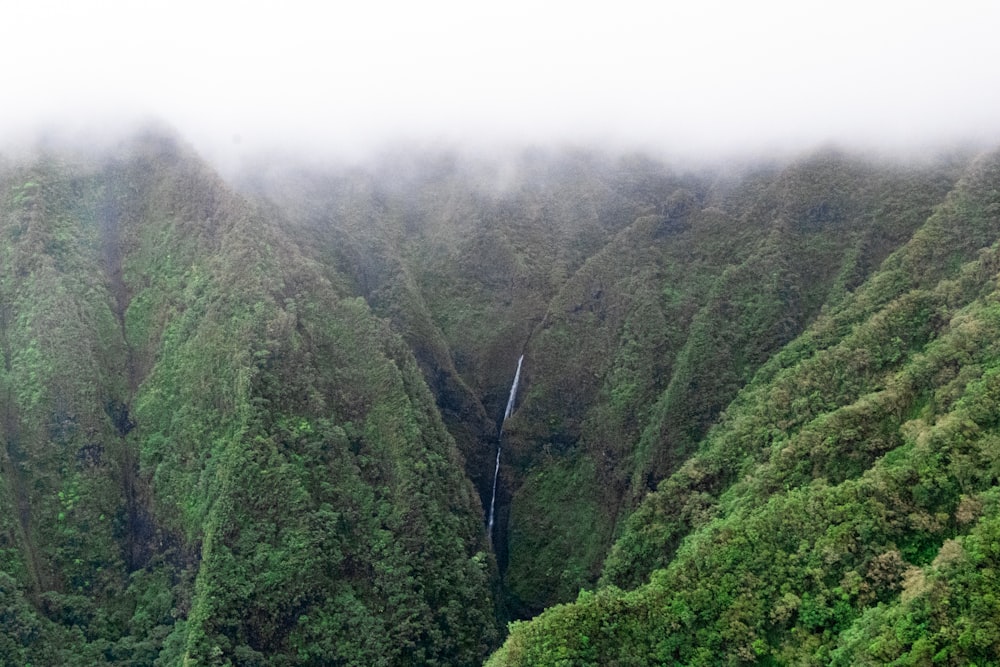 aerial photo of mountains during daytime