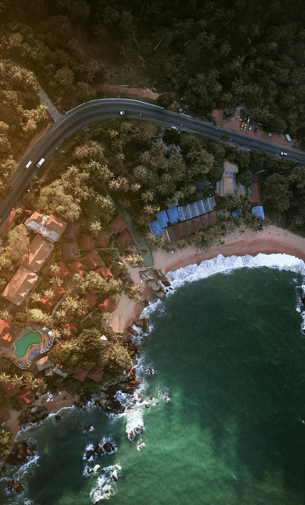 aerial photo of ocean during daytime