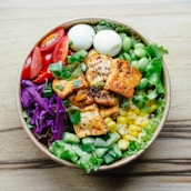 bowl of vegetable salad