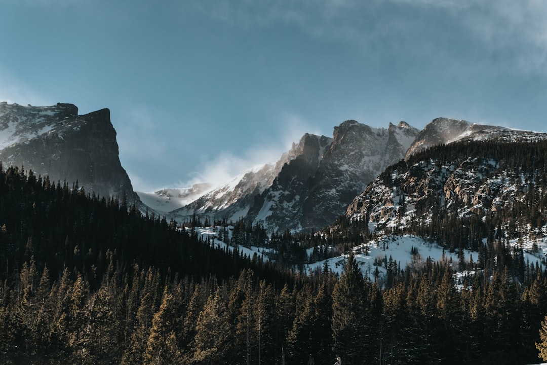 landscape photography of mountain