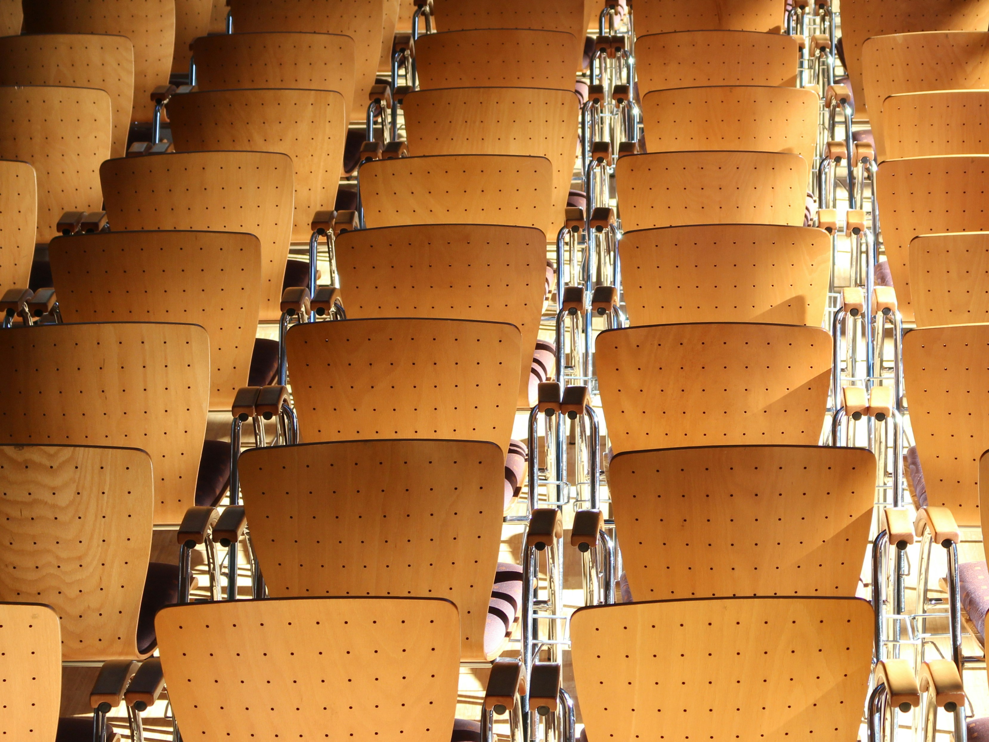 brown steel chair lot