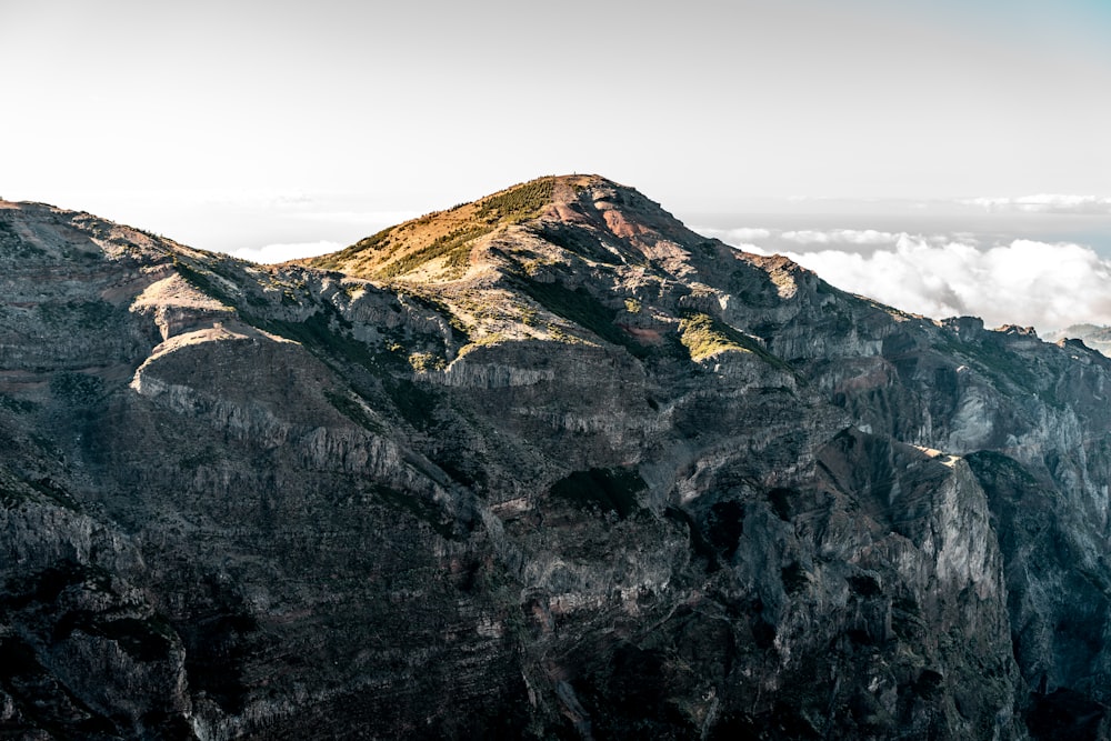 aerial view of rocky mountain top photo – Free Mountain Image on Unsplash