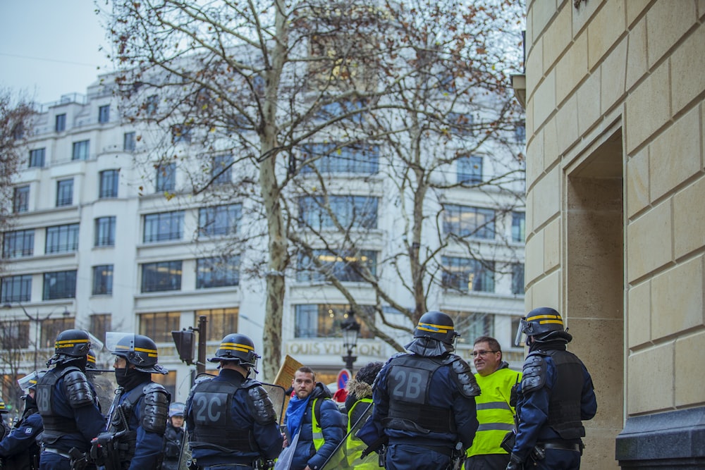 police officer on street