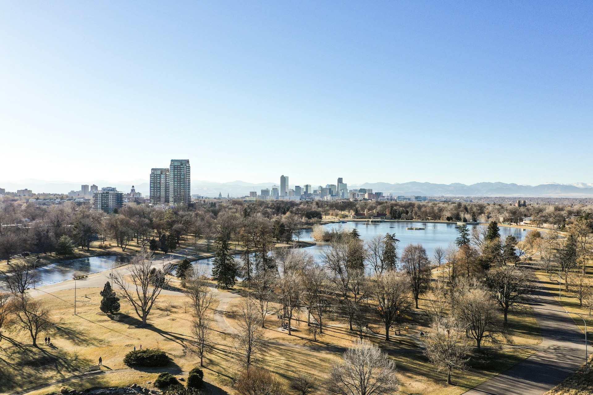 aerial photo of city