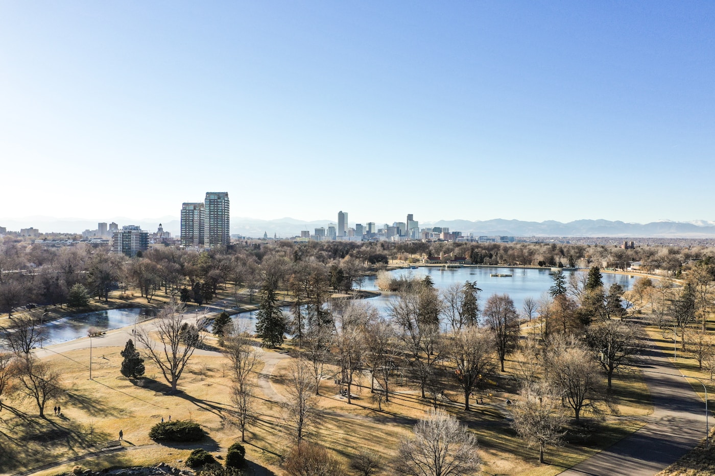 Denver Mile High City Skyline Colorado